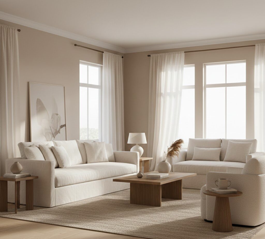 Jasny, przestronny salon Jasny, przestronny salon