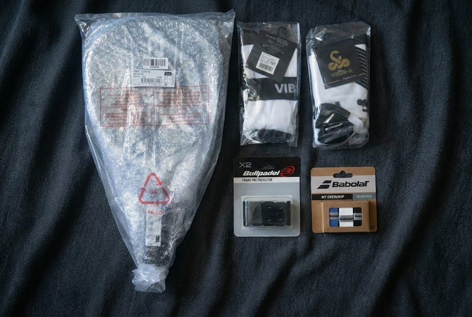 Unboxing akcesoria do padla.